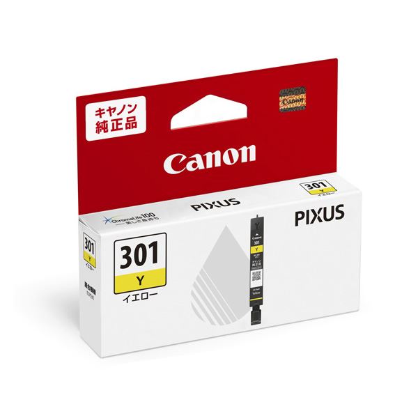 (まとめ) 【純正品】 CANON(キヤノン) 5130C001 BCI-301Y イエロー 【×3セット】