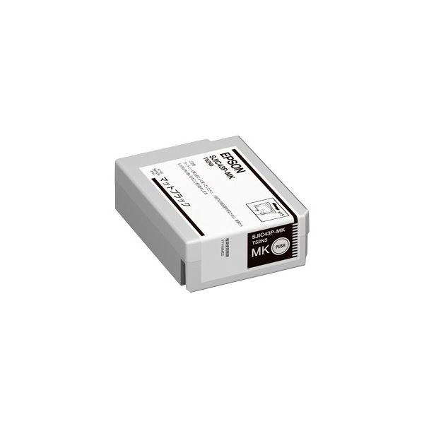 EPSON エプソン SJIC43P-MK インクカートリッジ マットブラック 【純正品】