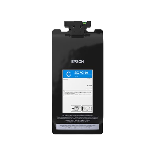 EPSON エプソン SC27C160インクカートリッジ シアン 【純正品】