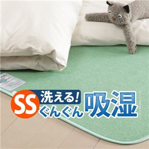 湿度調整マット 【セミシングル 80×180cm】 消臭 防ダニ 防カビ シリカゲル 『調湿くん』 〔ベッドルーム 寝室 押し入れ〕【代引不可】