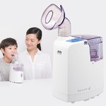 A&D(エーアンドデイ)口鼻両用 超音波温熱吸入器 ホットシャワー5 UN-135-B (ブルー) border=