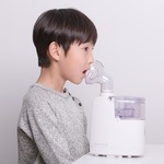 A&D(エーアンドデイ)口鼻両用 超音波温熱吸入器 ホットシャワー5 UN-135-B (ブルー) border=