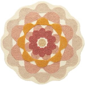 東リ ラグ ラグマット TOR3410 サイズ 150cm×150cm 変形 【日本製】 - 拡大画像