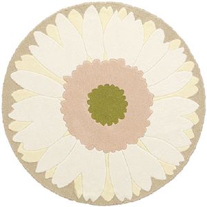 東リ ラグ ラグマット TOR3437 サイズ 140cm×140cm 変形 - 拡大画像