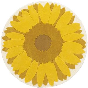 東リ ラグ ラグマット TOR3438 サイズ 140cm×140cm 円形 - 拡大画像