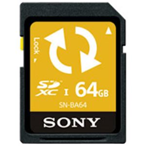 (業務用2セット) SONY(ソニー) Backup機能付SDカード64GB SN-BA64 F 商品写真