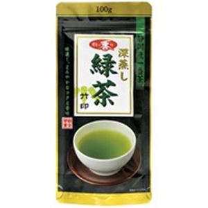 (業務用20セット)朝日茶業 牧の香り深蒸し緑茶 1000 竹 100g 商品写真