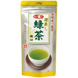 (業務用20セット)朝日茶業 牧の香り深蒸し緑茶800 亀 100g 商品写真