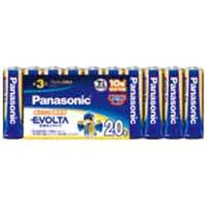 (業務用20セット) Panasonic パナソニック エボルタ乾電池 単3 20個 LR6EJ/20SW  - 拡大画像