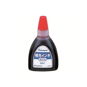 (業務用30セット) シヤチハタ Xスタンパー用補充インキ 【染料系/60mL】 XR-6N 赤 商品写真