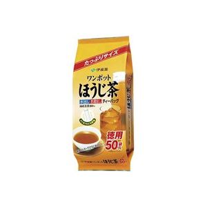 (業務用50セット)伊藤園 ワンポットほうじ茶ティーバッグ50袋 商品写真
