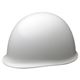 （業務用4セット）ミドリ安全 保護帽ベーシック型ツバ無 ホワイト SC-MBH - 縮小画像1
