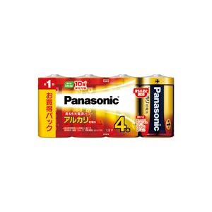 (業務用50セット) Panasonic パナソニック アルカリ乾電池 金 単1形(4本) LR20XJ/4SW ×50セット 商品写真