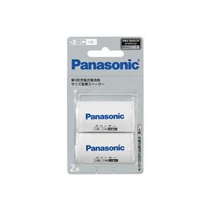 (業務用100セット) Panasonic パナソニック 単2サイズスペーサー BQ-BS2/2B(2本入) ×100セット 商品写真