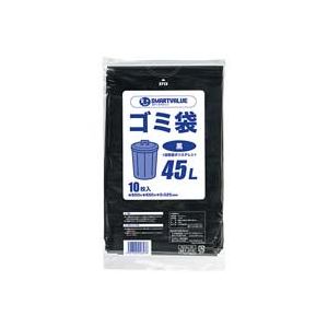 （まとめ）ジョインテックス ゴミ袋 LDD 黒 45L 10枚 N210J-45【×20セット】