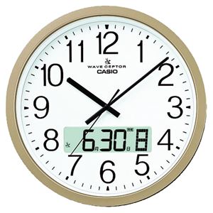 カシオ計算機 カシオ電波掛時計 IC-4100J-9JF 商品写真