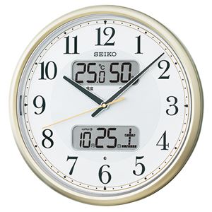セイコークロック セイコー 電波掛時計 KX384S 商品写真