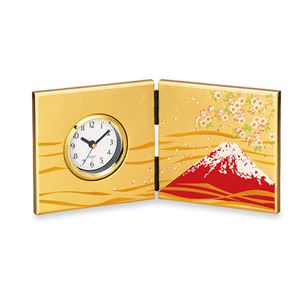 大和屏風時計富士に桜 100-03B 商品写真