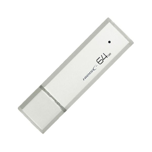 （まとめ）HIDISC USB3.0キャップ式USB 64G HDUF114C64G3【×5セット】