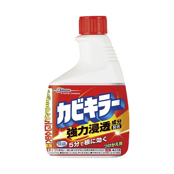 （まとめ）ジョンソン 5分で根こそぎカビキラー 付替 400g【×50セット】