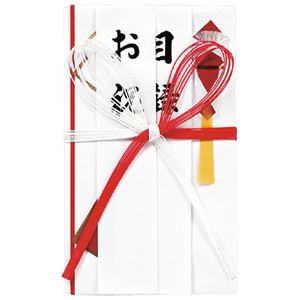 （まとめ）マルアイ 祝金封 キ-420 赤白7本花結（×20セット）