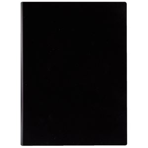 （まとめ）セキセイ クリップファイルA4 ブラック ACT-5924-60（×20セット）