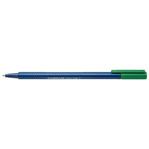 （まとめ）ステッドラー トリプラス油性ボールペン グリーン437 F-5（×100セット）