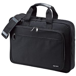 （まとめ）サンワサプライ PCキャリングバッグ15.6（W） BAG-U52BK2（×20セット）