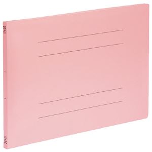 （まとめ）ビュートン PPフラットファイルA3横型 ピンク FF-A3E-P （×50セット）