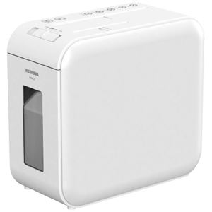 （まとめ）アイリスオーヤマ パーソナルシュレッダー P6HCS-W（×3セット）