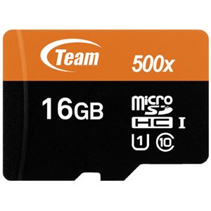 （まとめ）TEAM microSDHCカード 16GB TUSDH16GUHS03（×30セット）