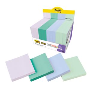 （まとめ）スリーエムジャパン Post-it 強粘着MC 75X75mmブルーアワー増量（×20セット）