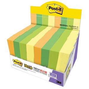 （まとめ）スリーエムジャパン Post-it 強粘着MC 50X15mmシトラス増量（×20セット）