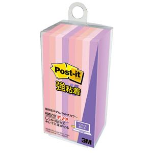 （まとめ）スリーエムジャパン Post-it 強粘着MC 75X25mmフラミンゴ（×50セット）