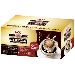 （まとめ）UCC  ゴールドSPドリップ アソート 8g×25袋（×10セット） - 拡大画像