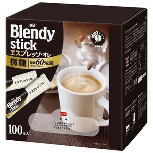 （まとめ）味の素AGF  Blendyエスプレッソ・オレ微糖 100本（×5セット） - 拡大画像