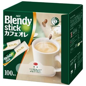 （まとめ）味の素AGF  Blendyスティック カフェオレ 100本（×20セット） - 拡大画像