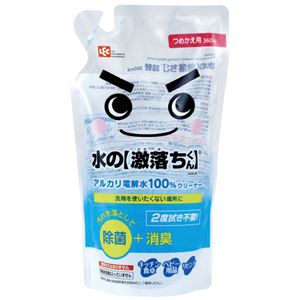 （まとめ）レック 水の激落ちくん詰替 360mL（×100セット）