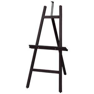 （まとめ）光 木製イーゼル 茶塗装 HEBC-13（×3セット）