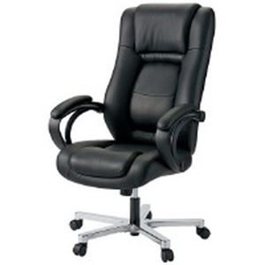 アイコ 役員イス RA-1855 （L）BK【組立品】