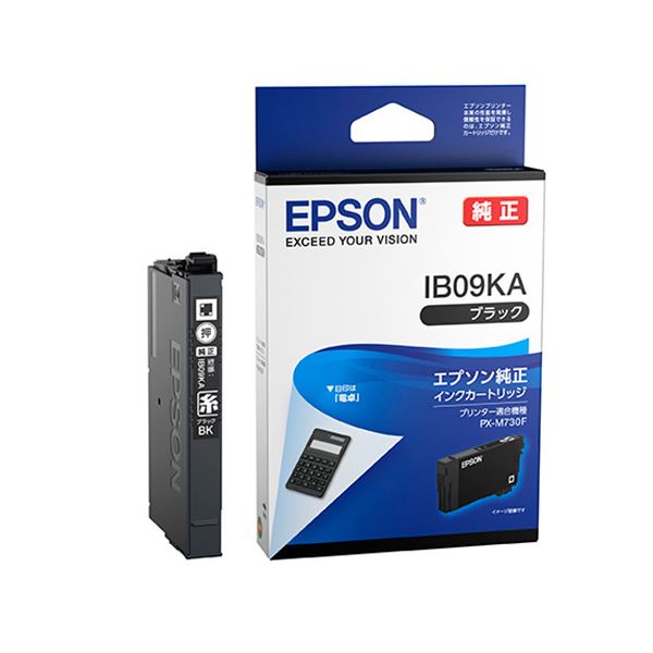 エプソン(EPSON) 【純正】 インクカートリッジ ブラック IB09KA