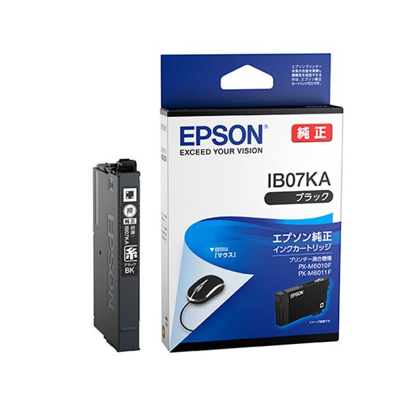 エプソン(EPSON) 【純正】 インクカートリッジ ブラック IB07KA