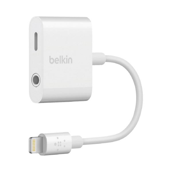 BELKIN 3.5mm Audio+Charge RockStar ホワイト F8J212BTWHT