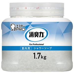 エステー 消臭力 業務用 室内用ゲル 本体 シャワーソープ 6個