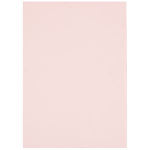 スマートバリュー カラーペーパー特厚口B4 桃 500枚 A282J-7