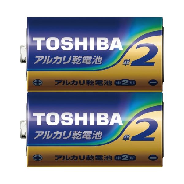 東芝 東芝アルカリ乾電池 単2形 2本×50パック