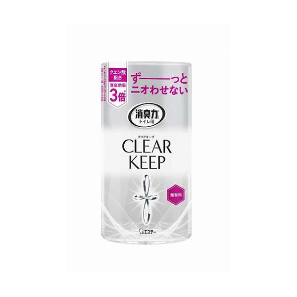 （まとめ）エステー トイレの消臭力 CLEAR KEEP 無香性（×5セット）