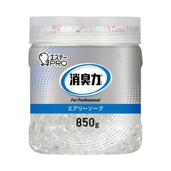 (まとめ）エステー 消臭力 業務用 ビーズ 本体 850g Aソープ (×3セット）