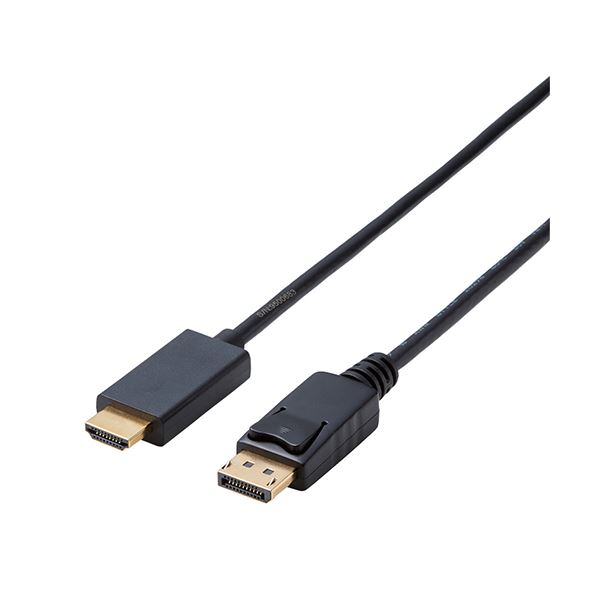 エレコム DisplayPort-HDMI変換ケーブル 1m ブラック