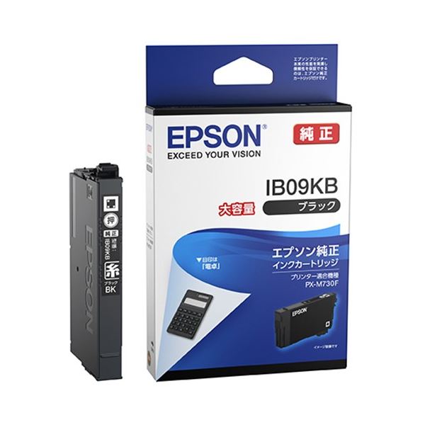 EPSON インクカートリッジ ブラック大容量 IB09KB